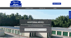 Desktop Screenshot of byrdsministorage.com